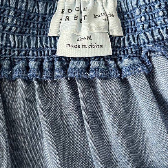 Kate Spade New York - Broome Street Chambray Skirt - Picture 2 of 5